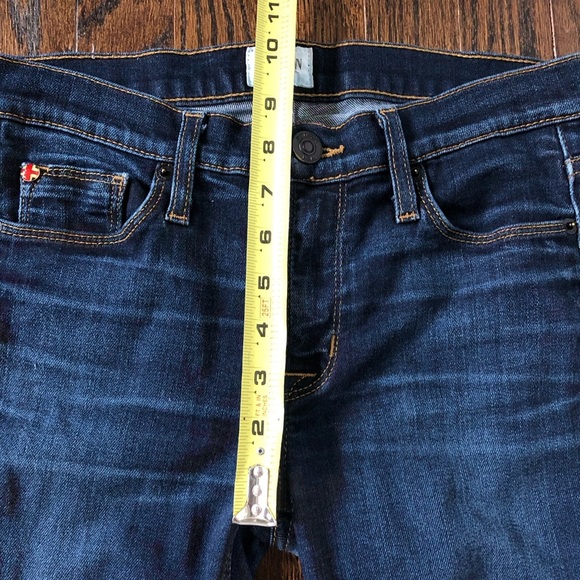 Hudson Women’s 26 Nico Mid-Rise Super Skinny Ankle Jeans in Dark Obsess - EUC! - Picture 8 of 13